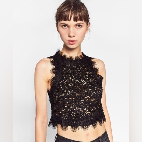 Zara lace top - Picture 2 of 6